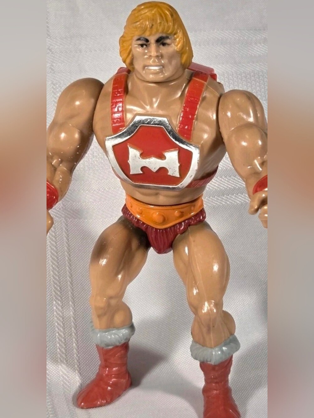 Vintage 1984 MOTU THUNDER PUNCH HE-MAN Action Figure Masters Of The Universe
